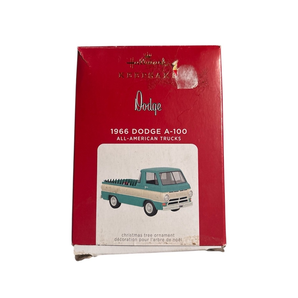 New in Box: 1966 Dodge A-100 Hallmark Ornament (2021)